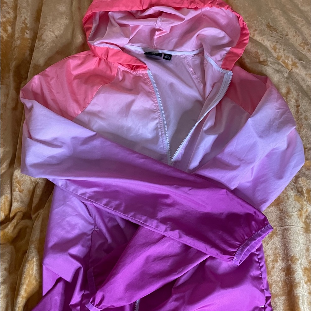 Tie dye Fila sport windbreaker jacket